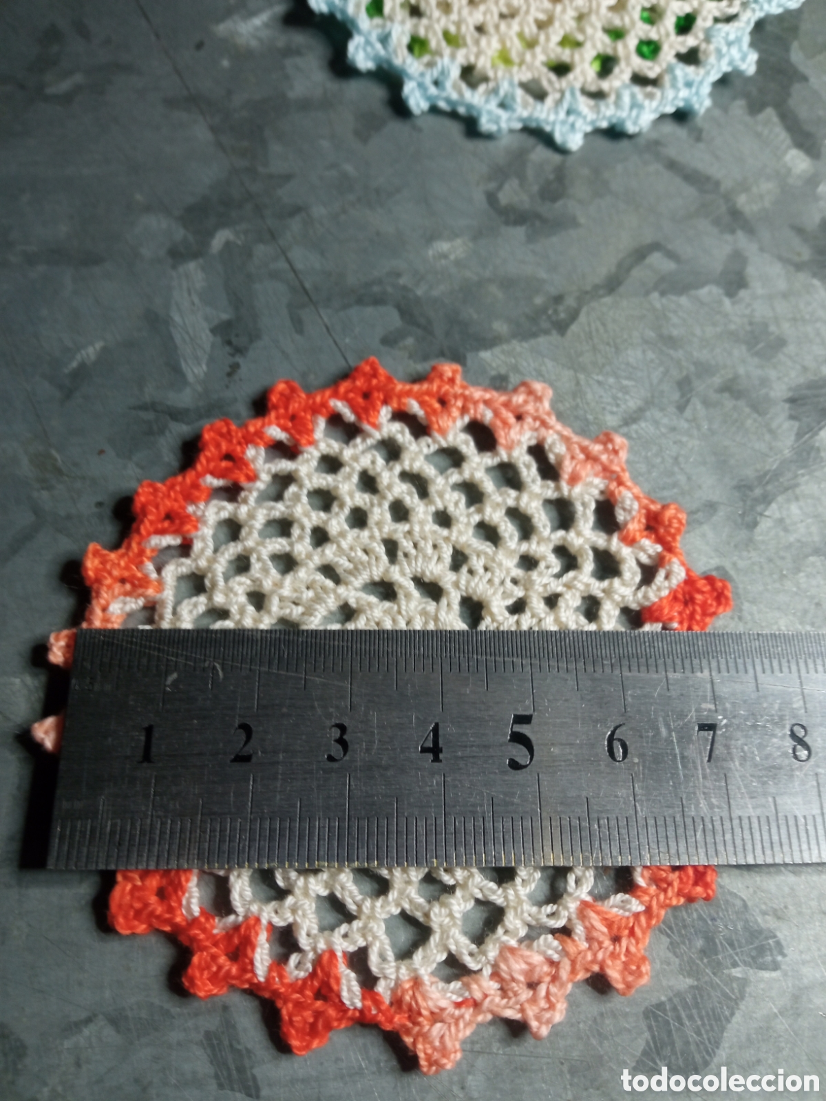 Artesan&iacute;a: 6 posavasos ganchillo - Foto 3