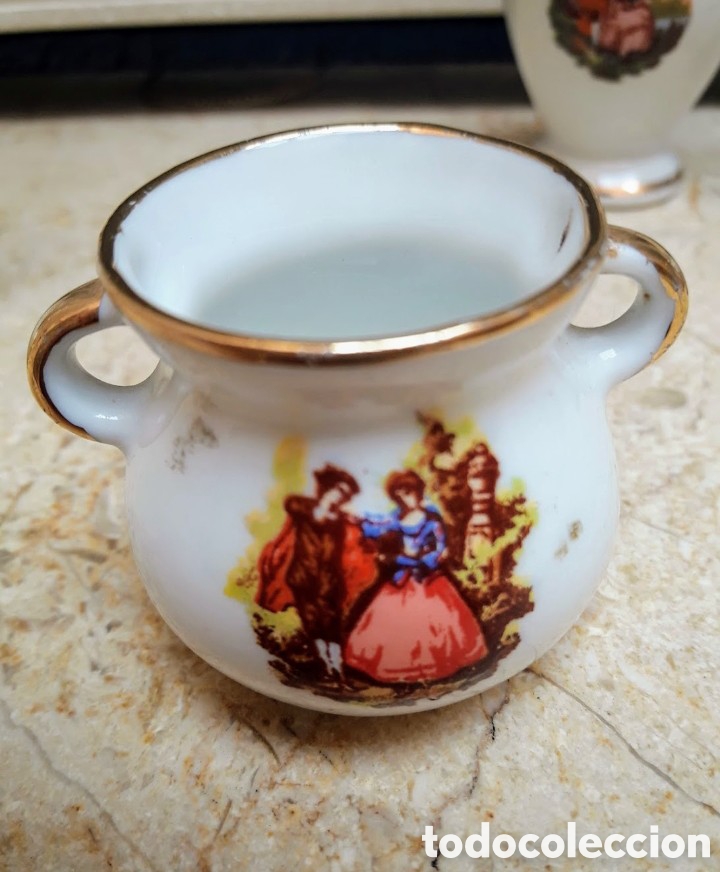 Artesan&iacute;a: 5 miniaturas de porcelana - Foto 2