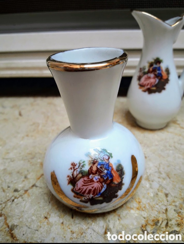 Artesan&iacute;a: 5 miniaturas de porcelana - Foto 3