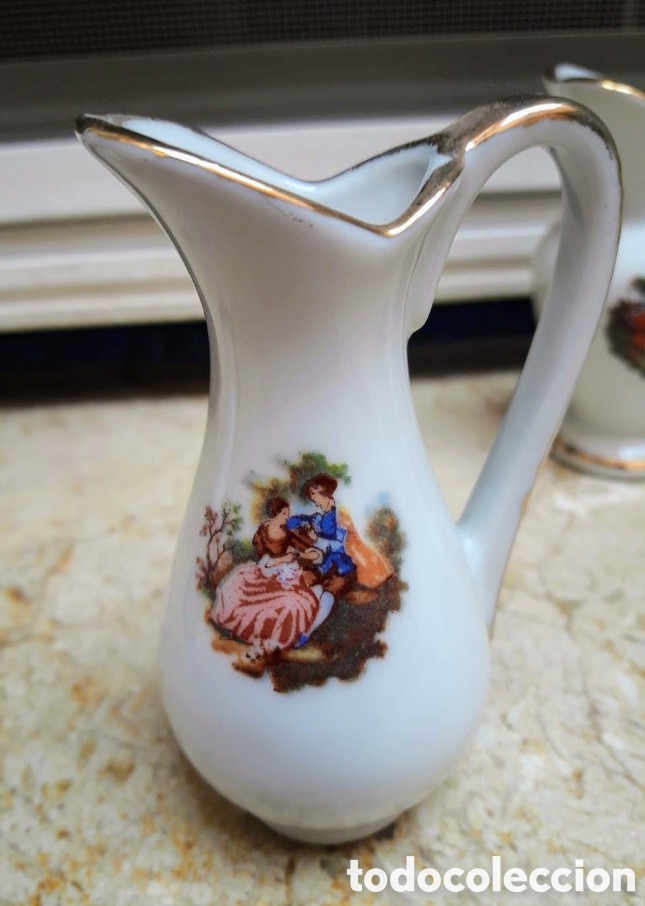 Artesan&iacute;a: 5 miniaturas de porcelana - Foto 5
