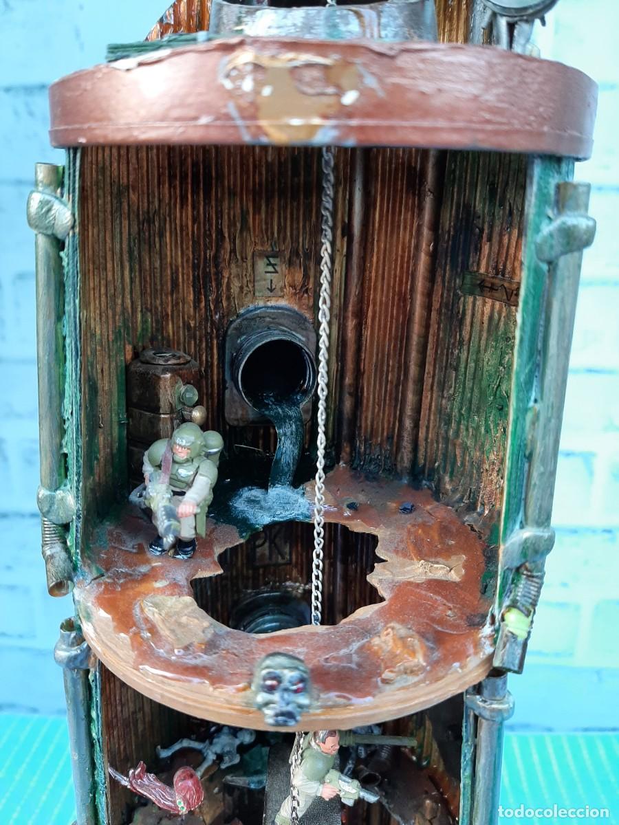Artesan&iacute;a: DIORAMA EDIFICIO POST APOCAL&Iacute;PTICO - Foto 3