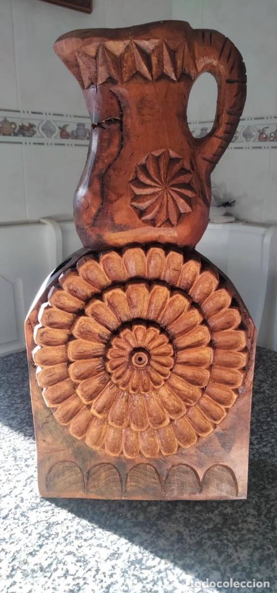Artesan&iacute;a: Artesan&iacute;a. Talla Madera. Jarr&oacute;n. - Foto 1