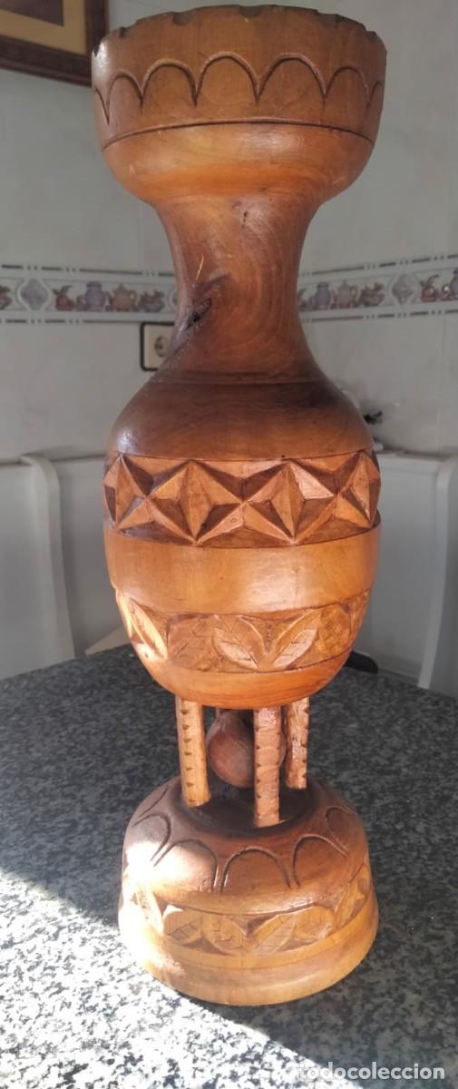 Artesan&iacute;a: Artesan&iacute;a. Talla Madera. Jarr&oacute;n. - Foto 1