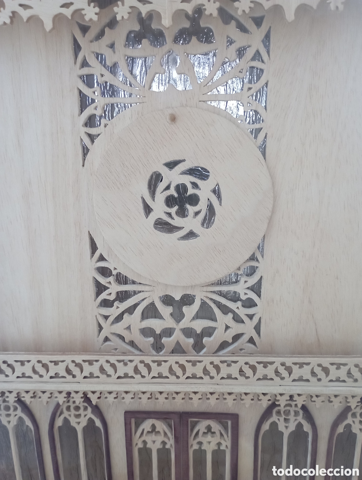 Artesan&iacute;a: Reloj grande de marqueter&iacute;a. - Foto 10