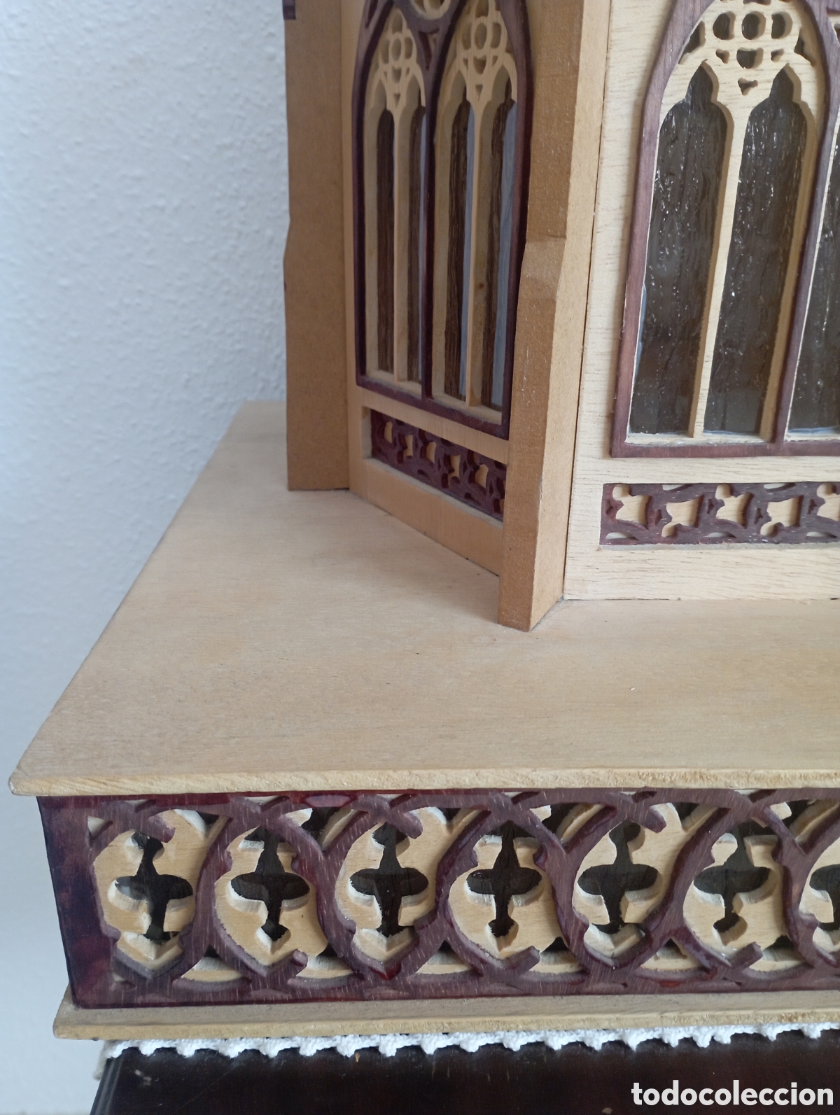 Artesan&iacute;a: Reloj grande de marqueter&iacute;a. - Foto 7