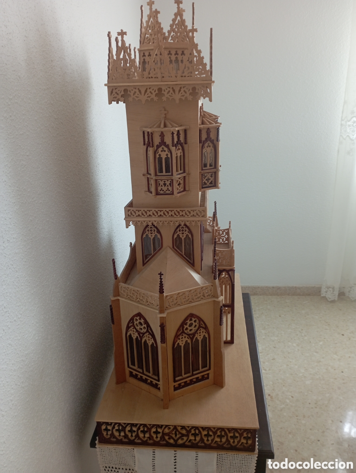 Artesan&iacute;a: Reloj grande de marqueter&iacute;a. - Foto 8