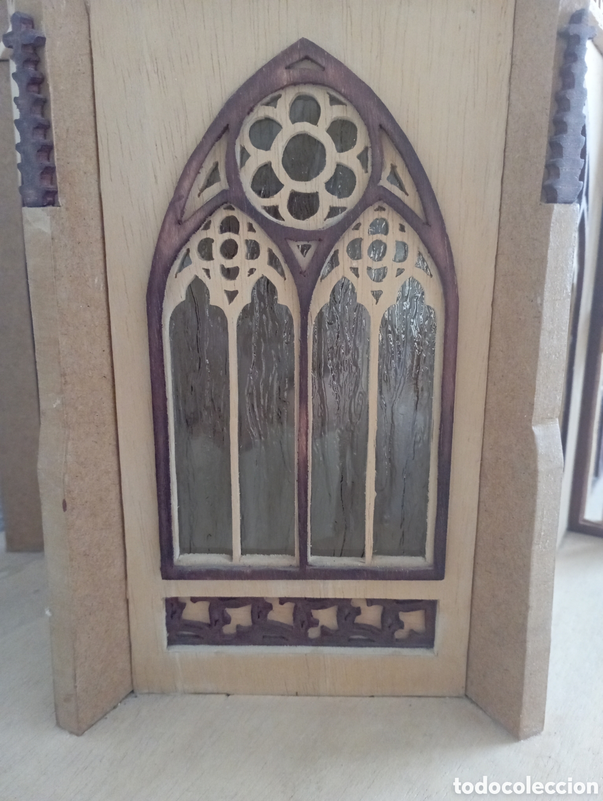 Artesan&iacute;a: Reloj grande de marqueter&iacute;a. - Foto 5