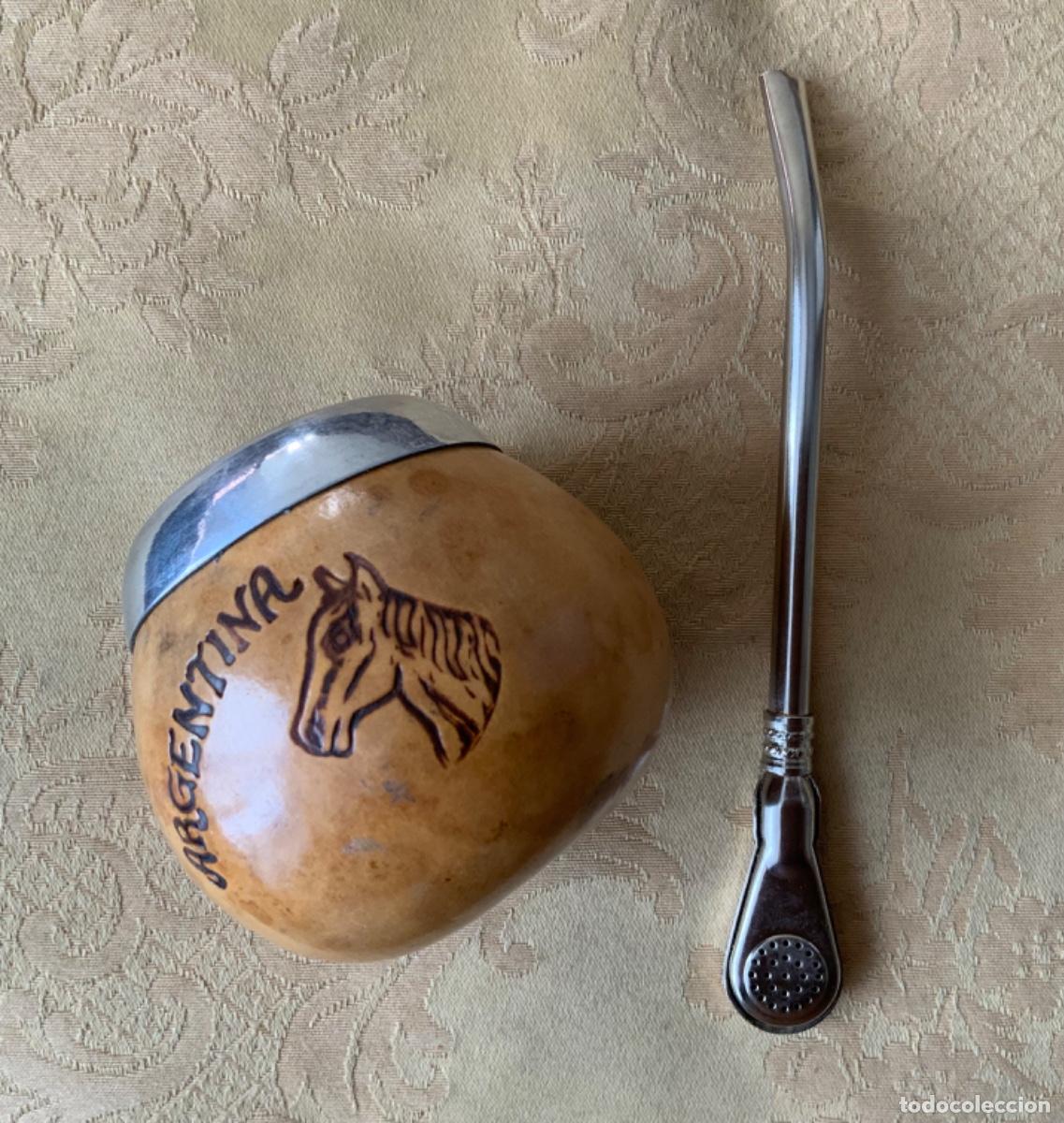 Artesan&iacute;a: MATE Y BOMBILLA DE ARGENTINA - Foto 4