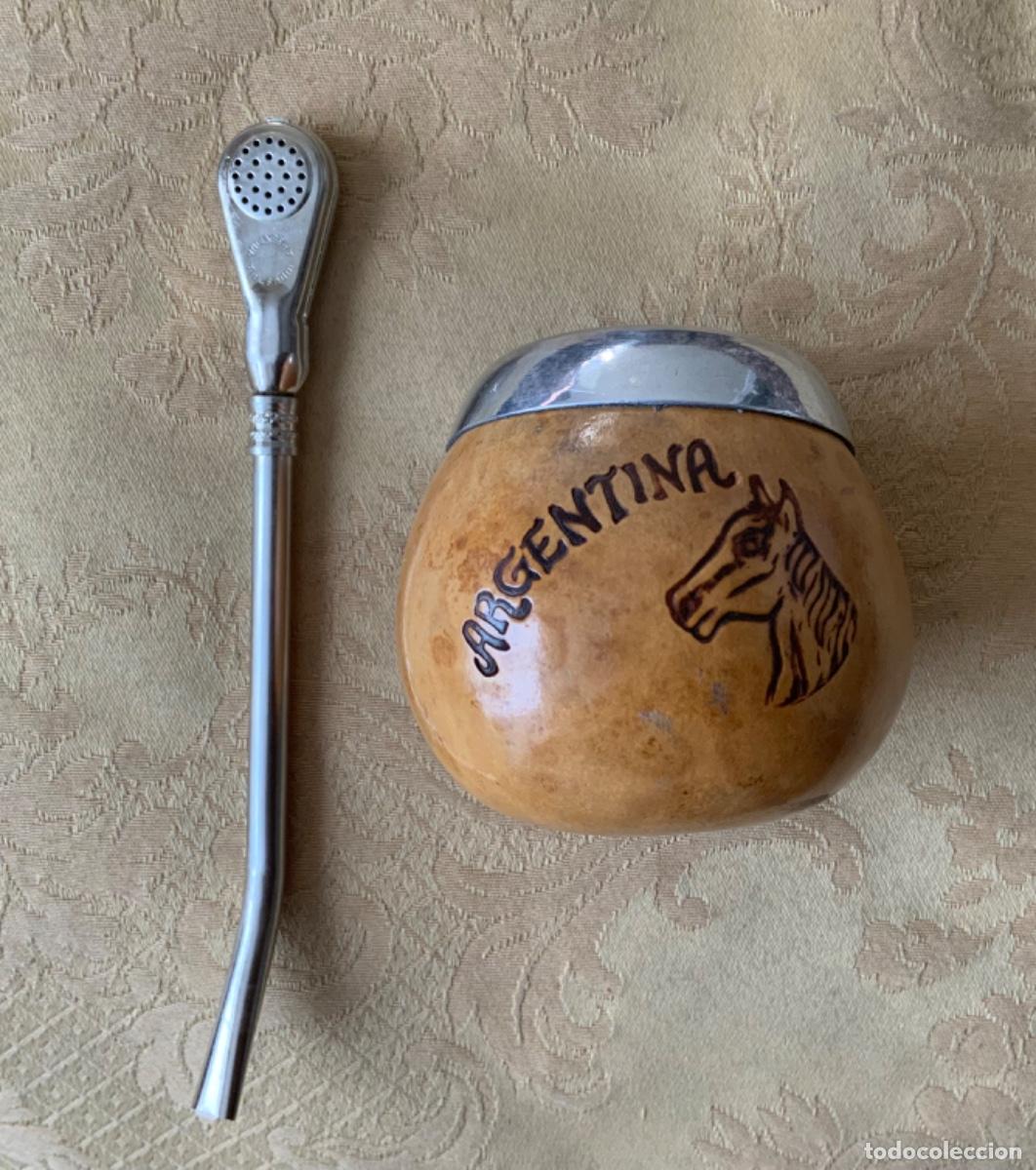 Artesan&iacute;a: MATE Y BOMBILLA DE ARGENTINA - Foto 7