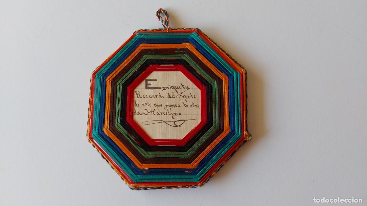 Artesan&iacute;a: ANTIGUO MARCO DE HILOS - Foto 2