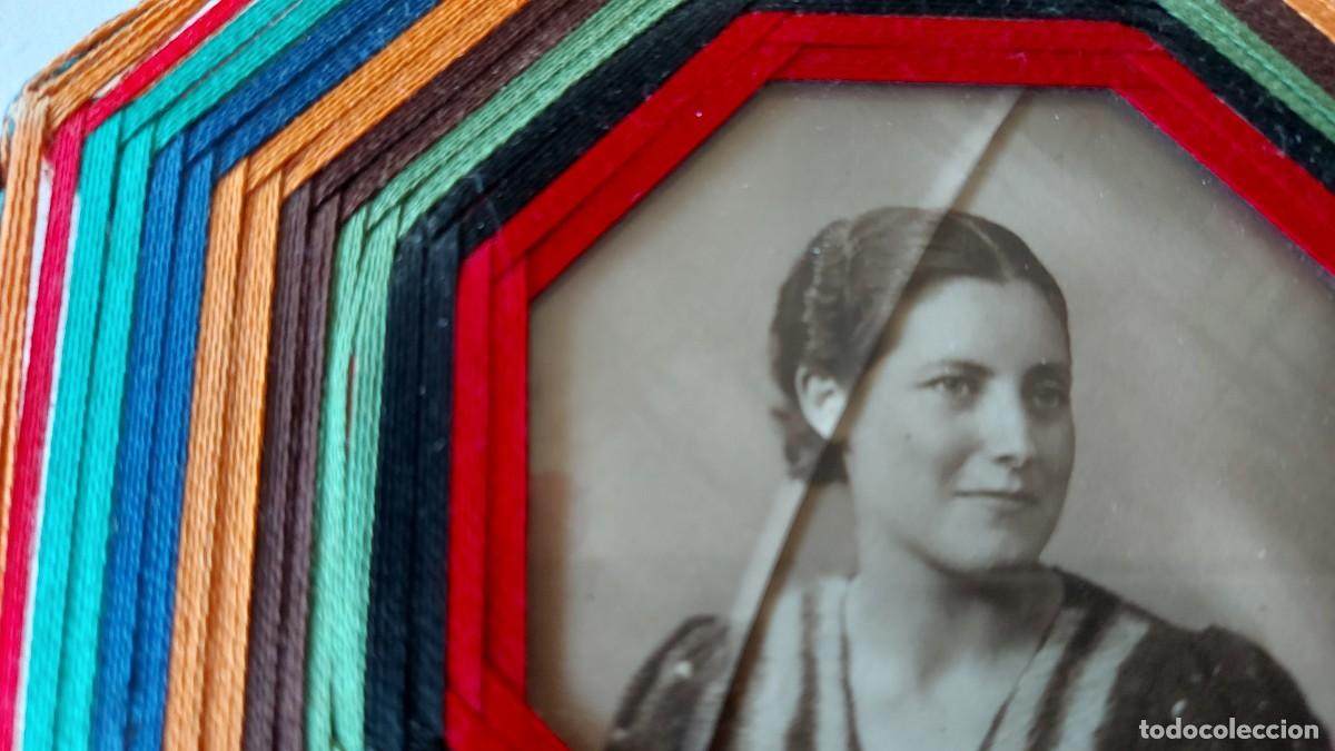 Artesan&iacute;a: ANTIGUO MARCO DE HILOS - Foto 5