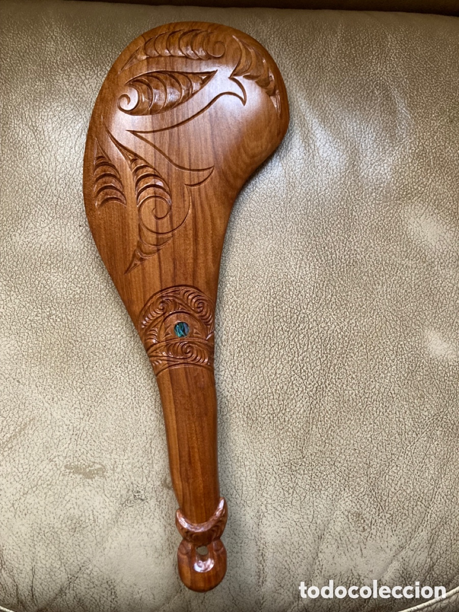 Artesan&iacute;a: Hacha maor&iacute; Nueva Zelanda madera de kauri - Foto 1