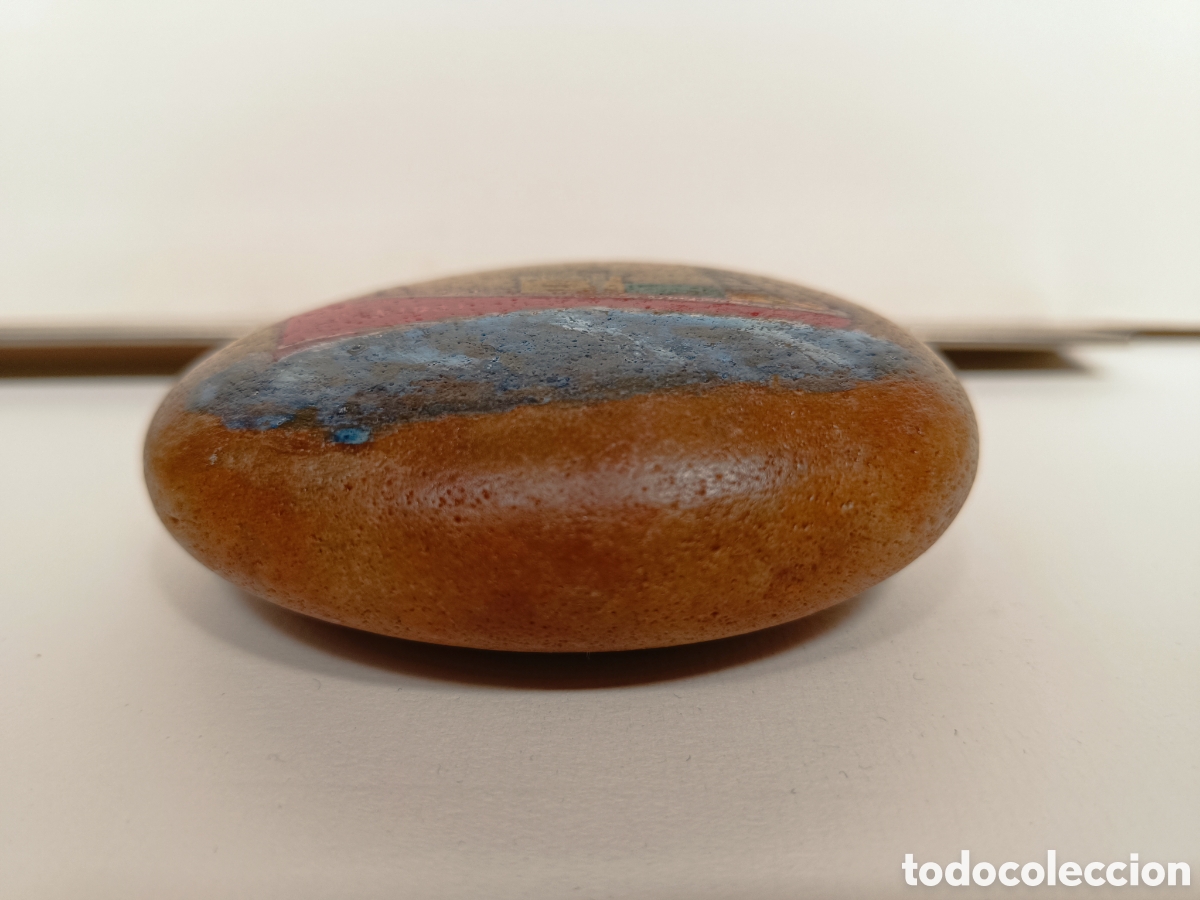 Artesan&iacute;a: Piedra pintada a mano de un barco - Foto 3