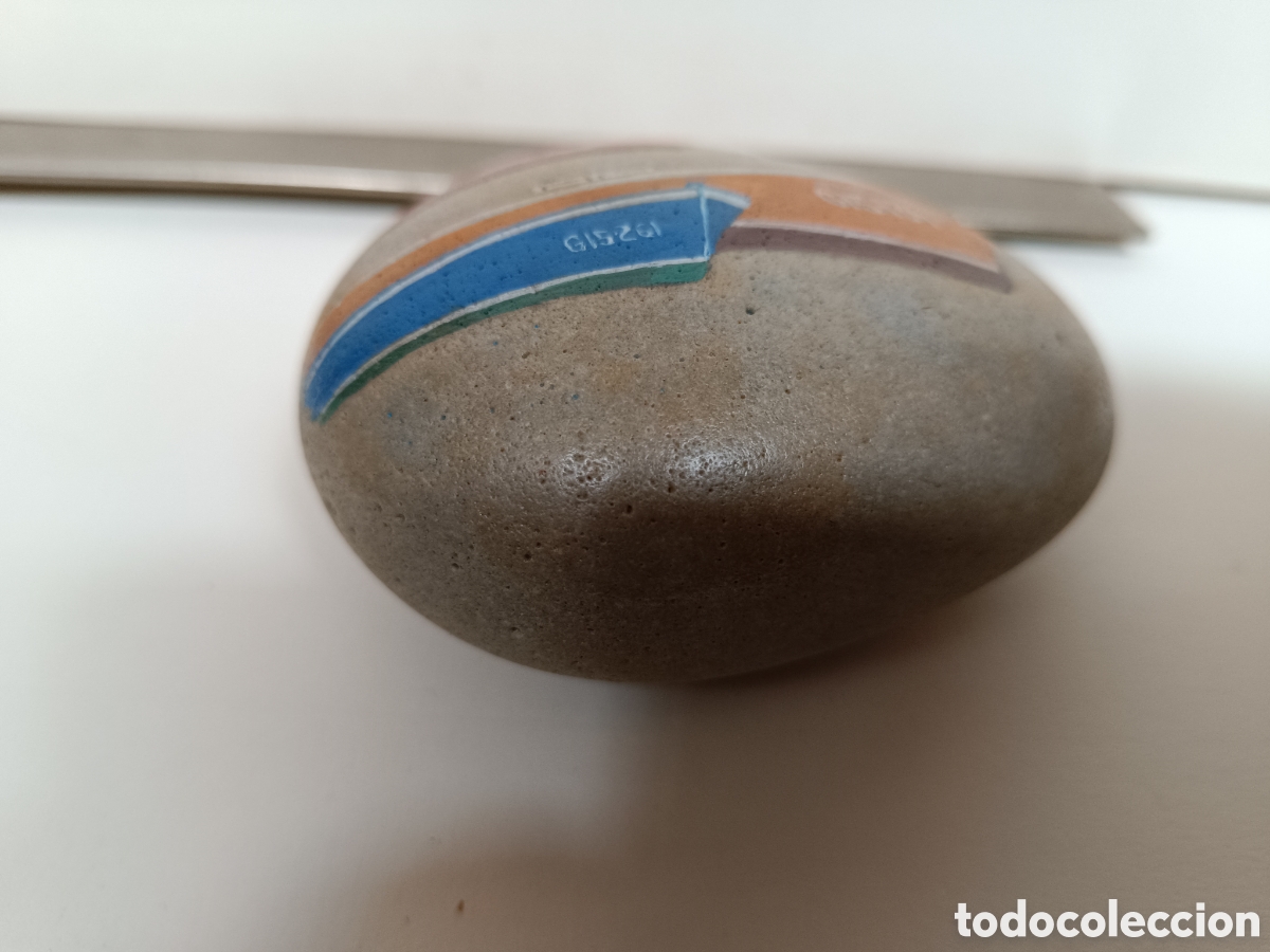 Artesan&iacute;a: Piedra pintada a mano barcas - Foto 4