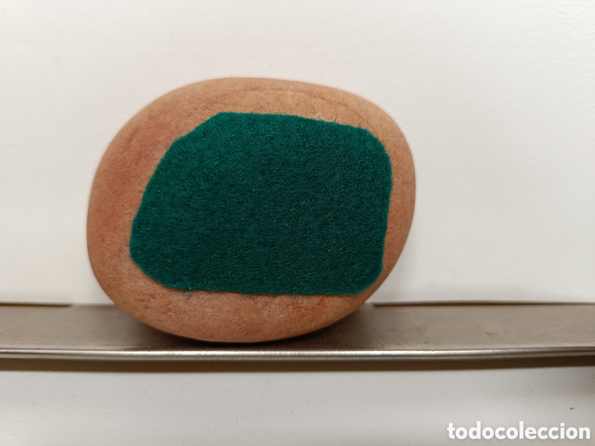 Artesan&iacute;a: Piedra pintada a mano timon y popa de barco - Foto 4