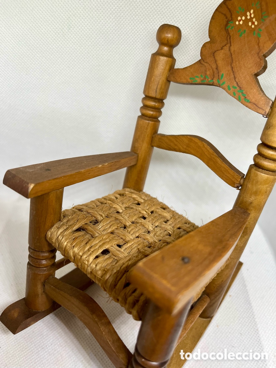 Artesan&iacute;a: MECEDORA DE MADERA ARTESANAL COMO NUEVA - Foto 3