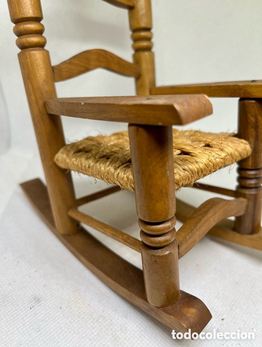 Artesan&iacute;a: MECEDORA DE MADERA ARTESANAL COMO NUEVA - Foto 6