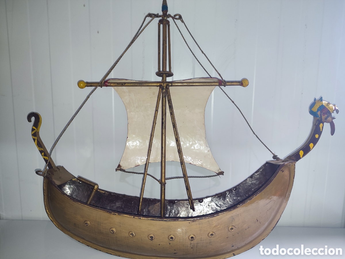 Artesan&iacute;a: Barco vikingo metal - Foto 2