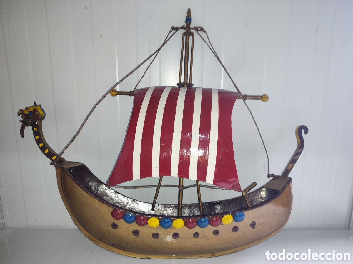 Artesan&iacute;a: Barco vikingo metal - Foto 1