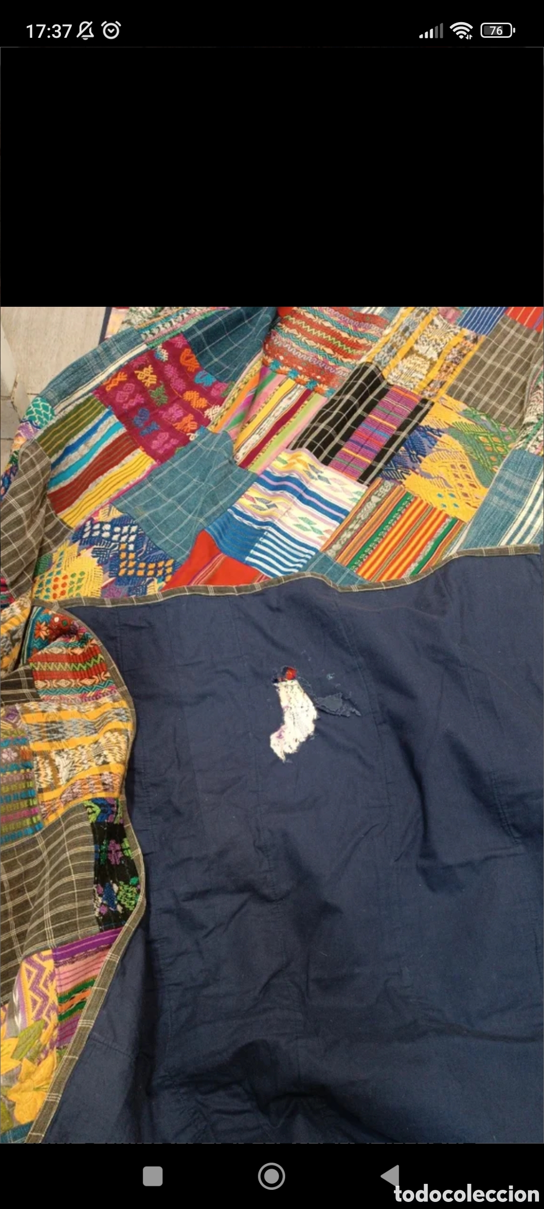 Artesan&iacute;a: Colcha artesanal hecha a mano - Foto 2