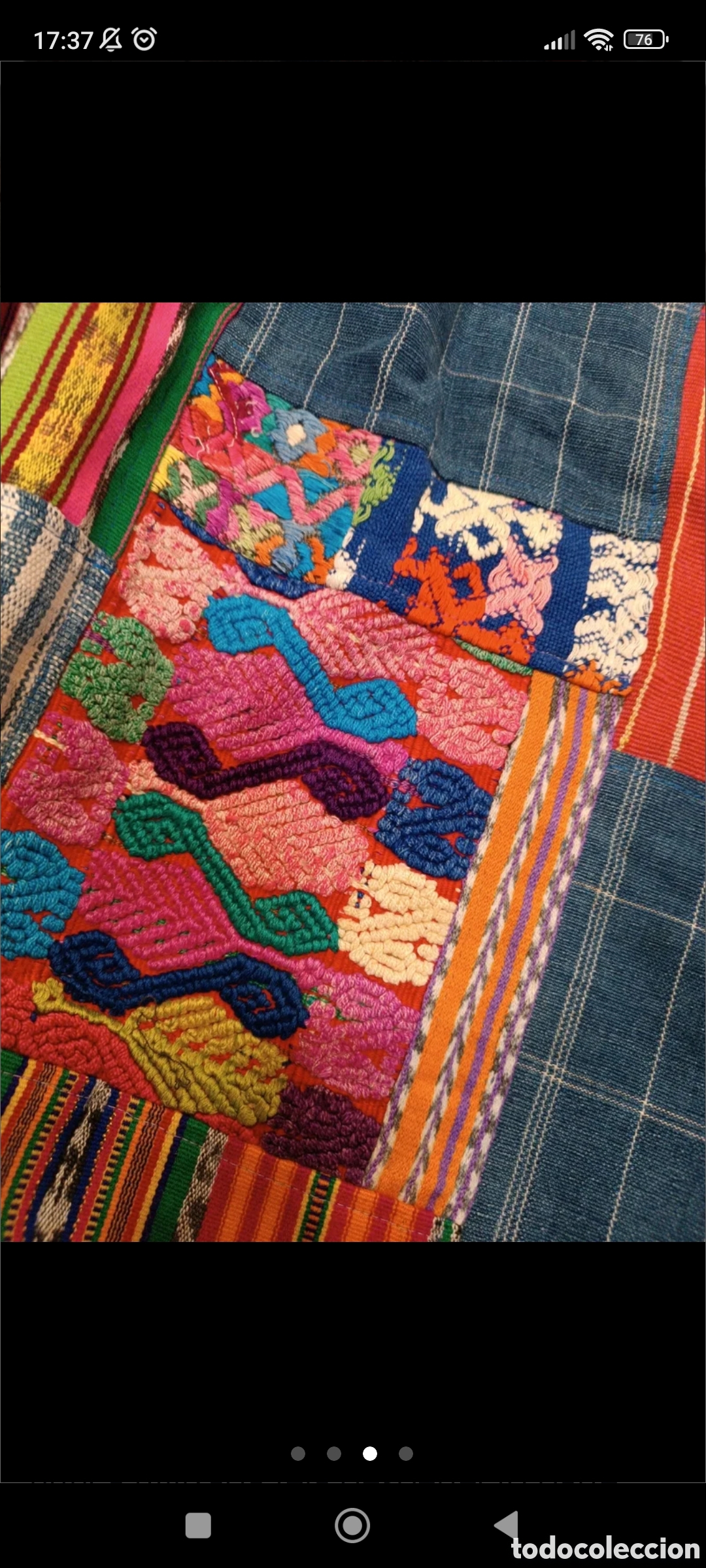 Artesan&iacute;a: Colcha artesanal hecha a mano - Foto 3