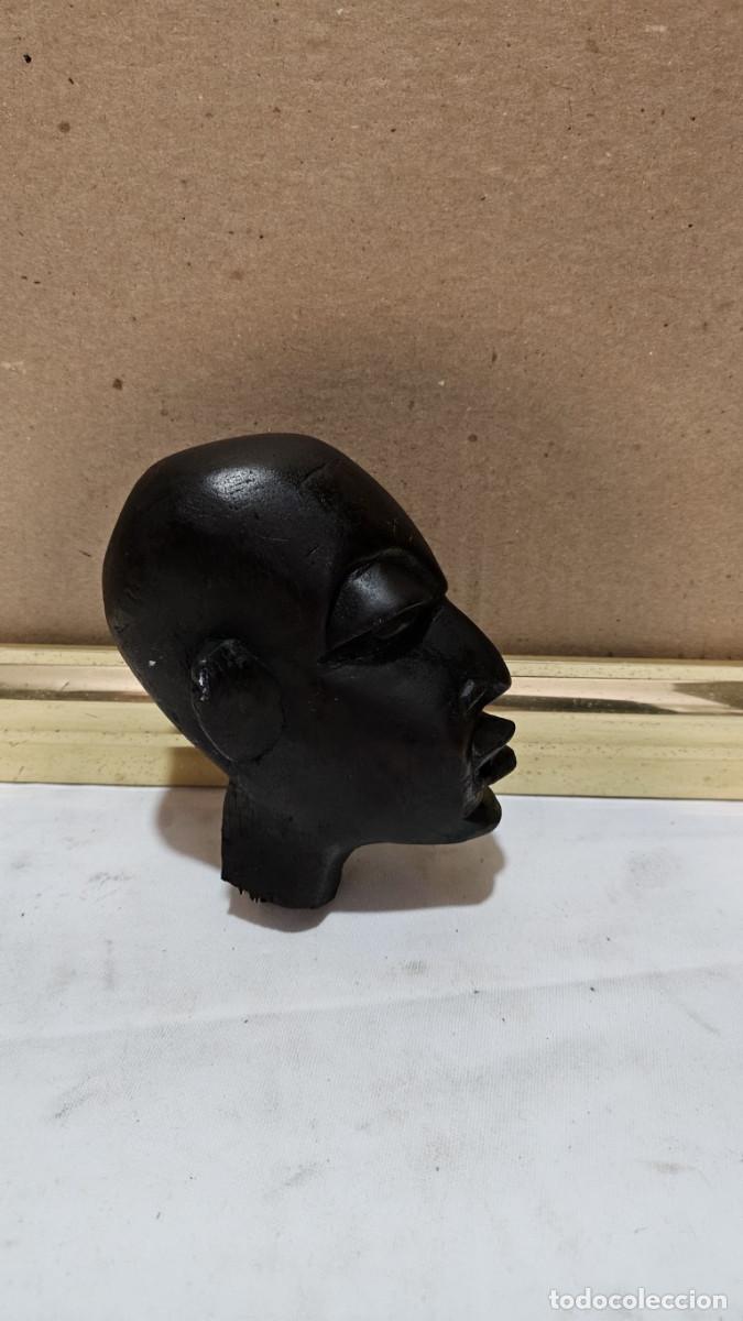Artesan&iacute;a: cabeza africana creenos que es ebano - Foto 1