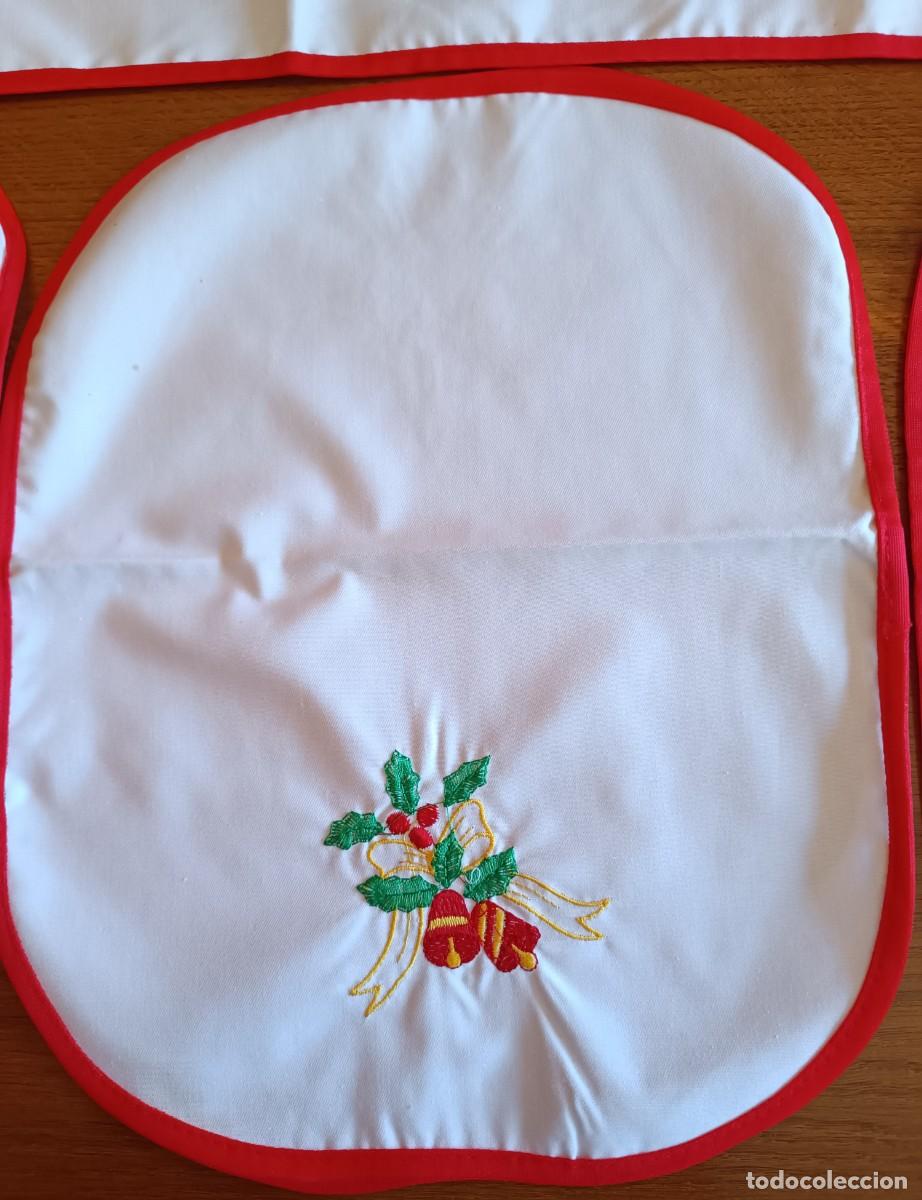 Artesan&iacute;a: Lote de 4 pa&ntilde;itos navide&ntilde;os - Foto 2