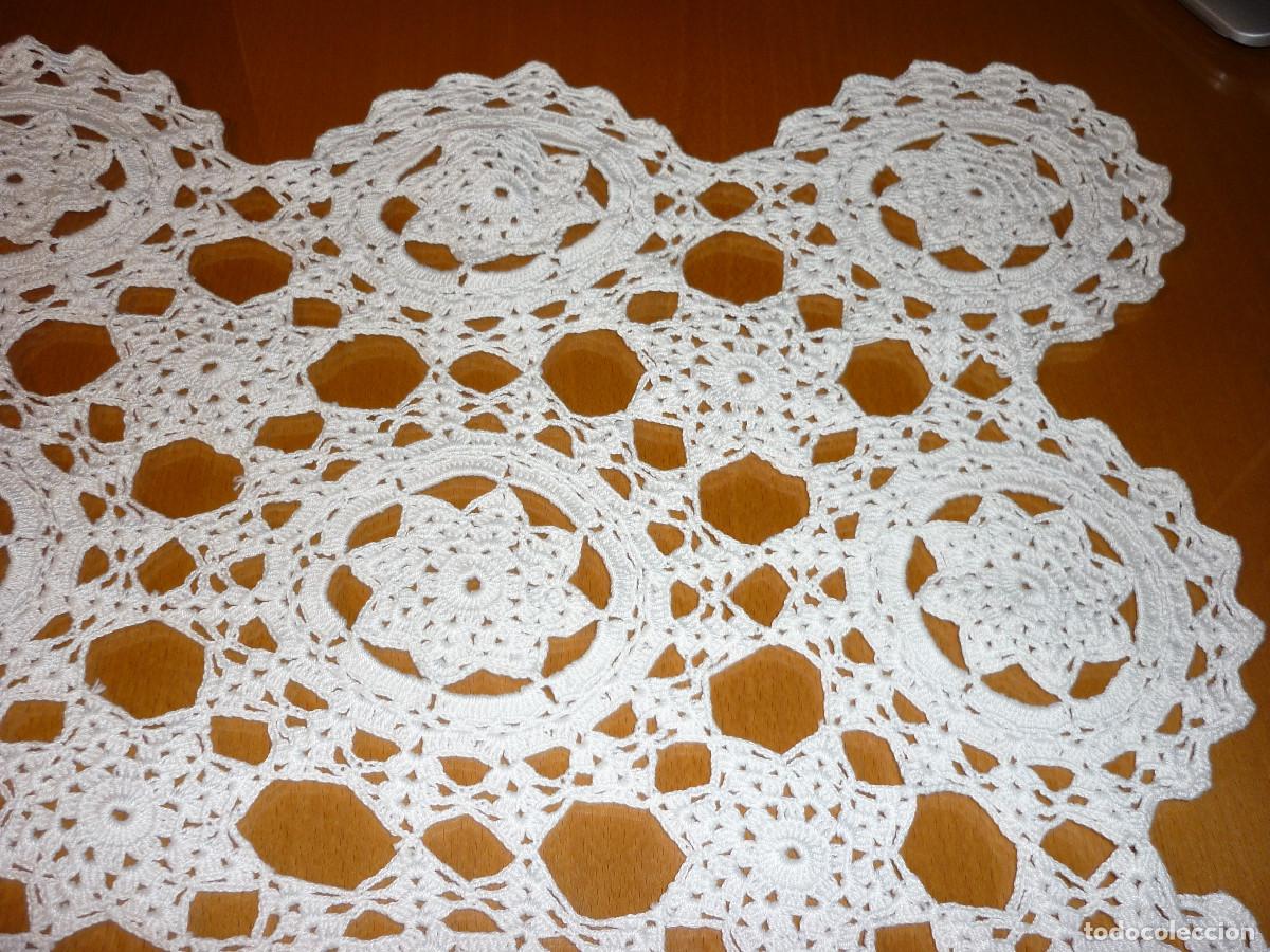 Artesan&iacute;a: TAPETE DE GANCHILLO HECHO A MANO - Foto 1