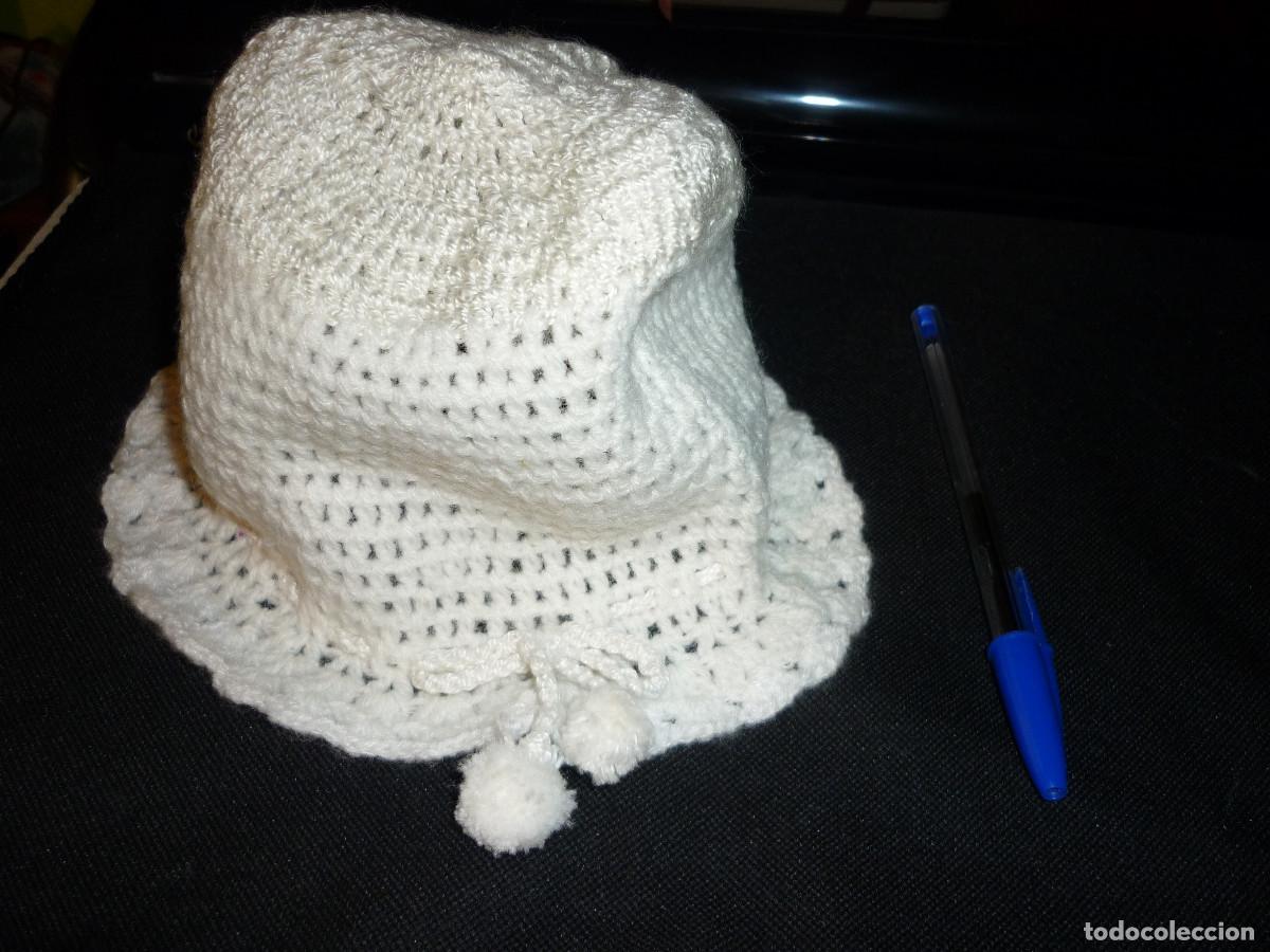 Artesan&iacute;a: GORRO BEB&Eacute; GANCHILLO A MANO - Foto 2