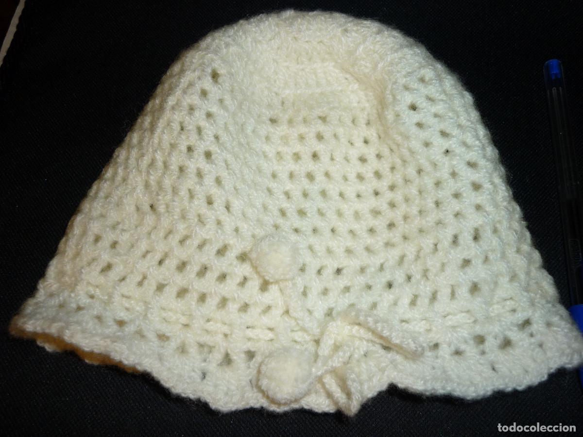 Artesan&iacute;a: GORRO BEB&Eacute; GANCHILLO A MANO - Foto 1
