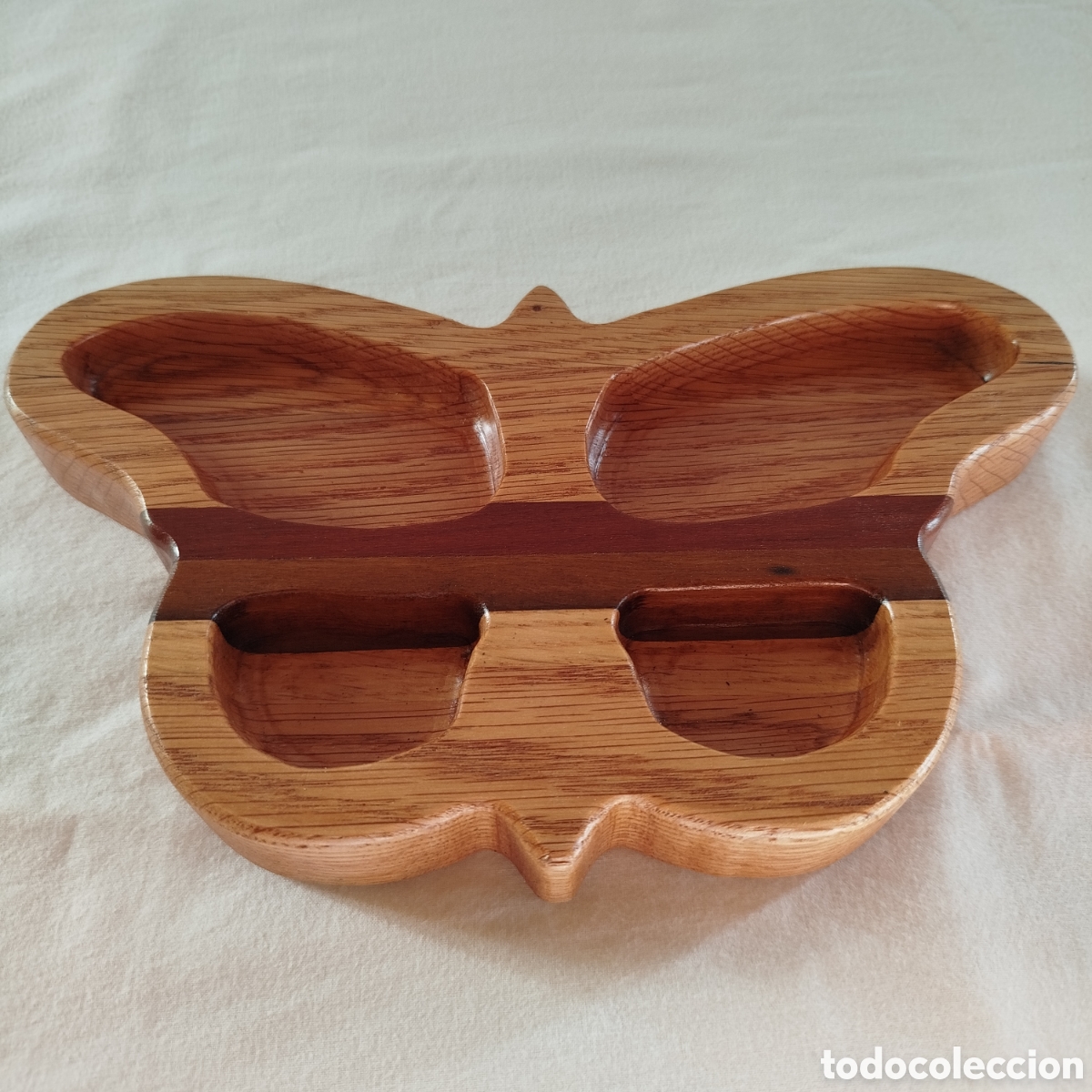 Artesan&iacute;a: Bandeja de madera hecho a mano - Foto 3