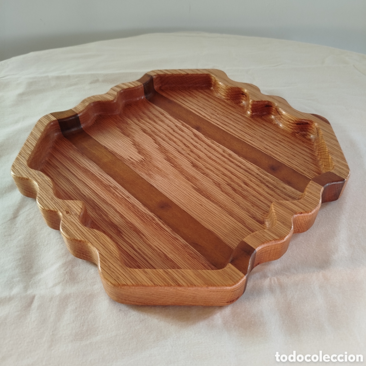 Artesan&iacute;a: Bandeja de madera hecho a mano - Foto 9