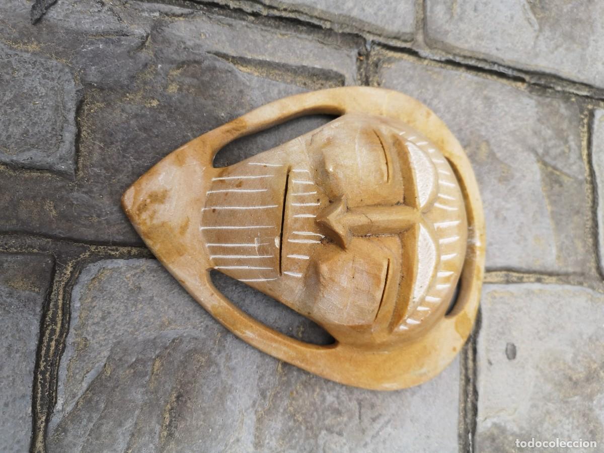 Artesan&iacute;a: M&aacute;scara africana de piedra - Foto 1