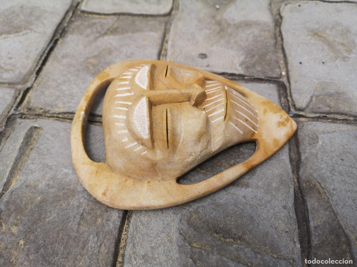 Artesan&iacute;a: M&aacute;scara africana de piedra - Foto 2