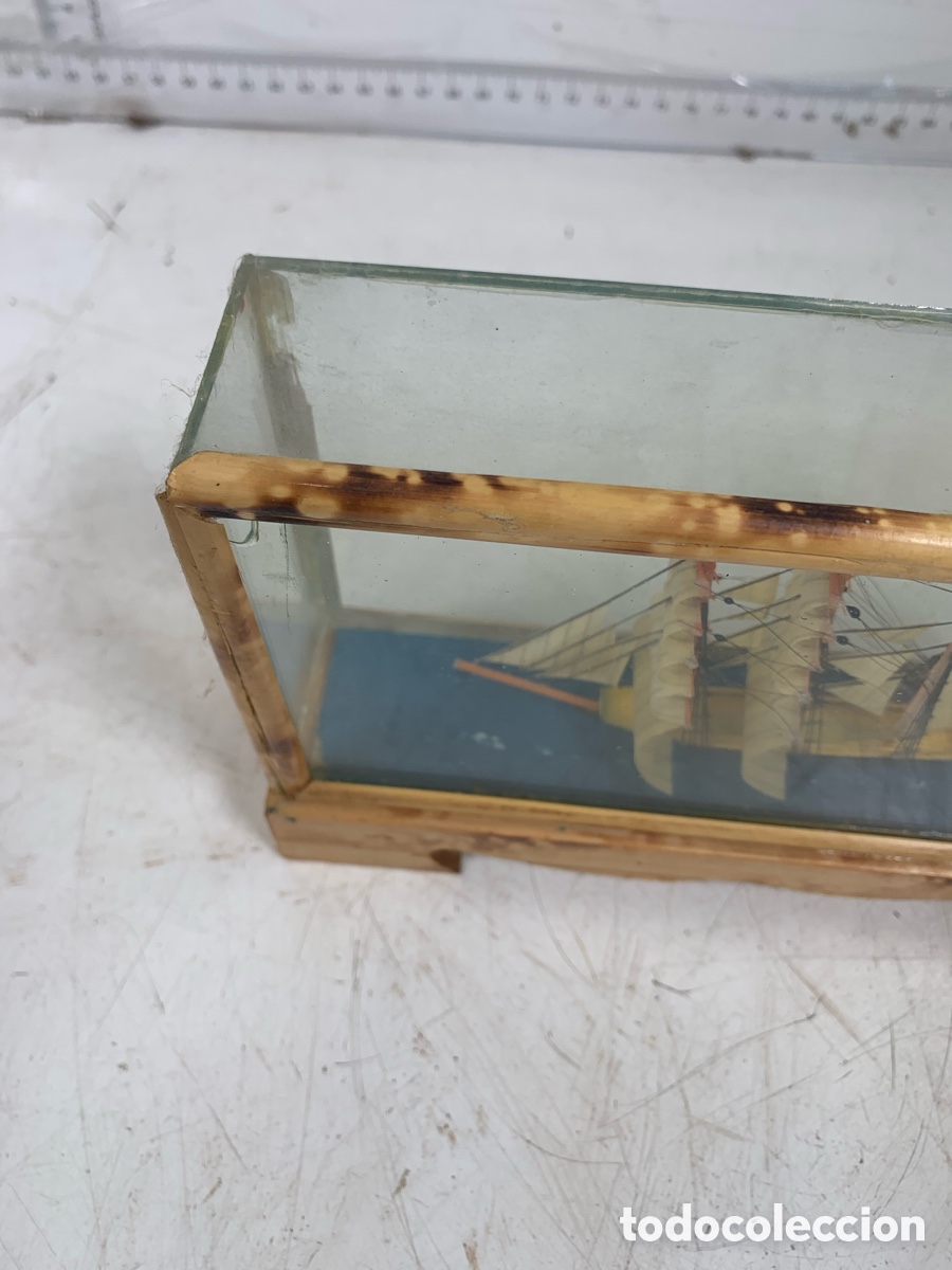 Artesan&iacute;a: 01_ barco fragata en vitrina - Foto 7