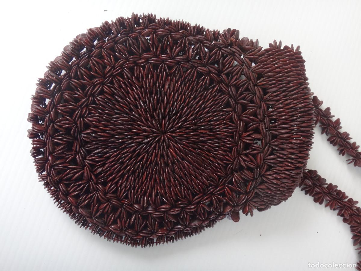 Artesan&iacute;a: BOLSO ELABORADO A MANO CON SEMILLAS - Foto 4
