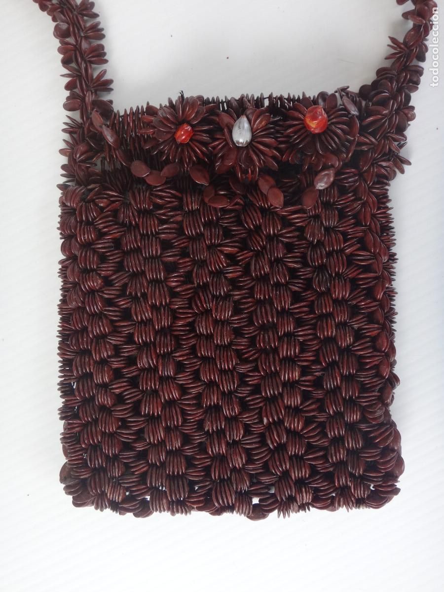 Artesan&iacute;a: BOLSO ELABORADO A MANO CON SEMILLAS - Foto 1