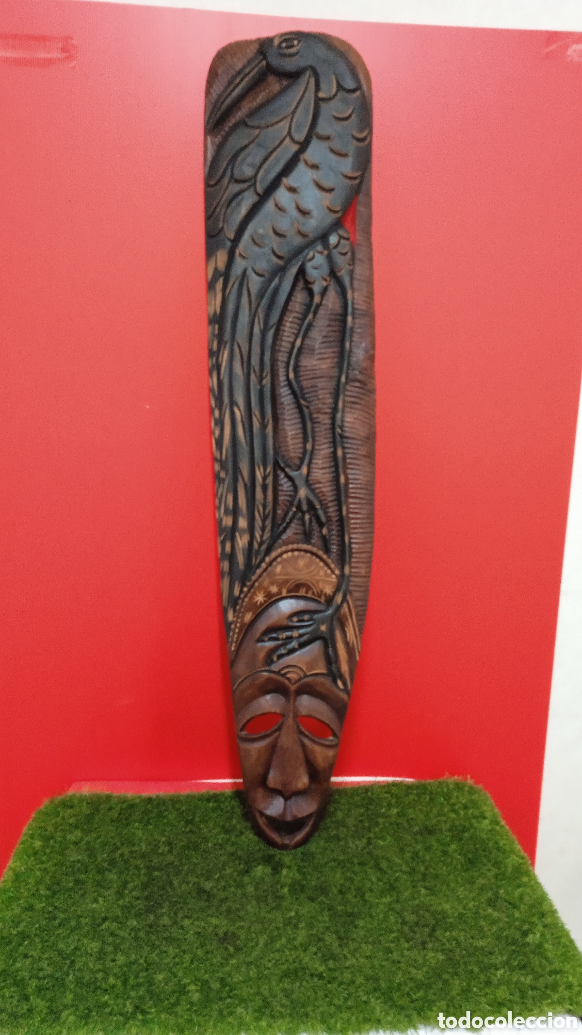 Artesan&iacute;a: M&Aacute;SCARA AFRICANA DE MADERA - Foto 1