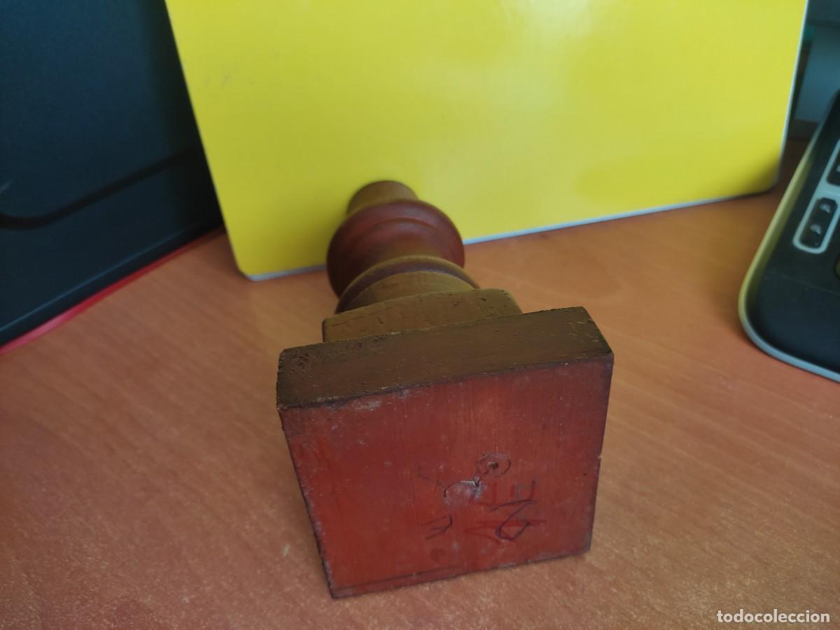 Artesan&iacute;a: Portavelas de Madera Torneada - Foto 3