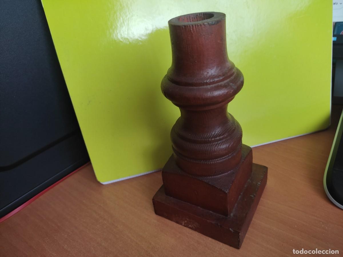Artesan&iacute;a: Portavelas de Madera Torneada - Foto 5