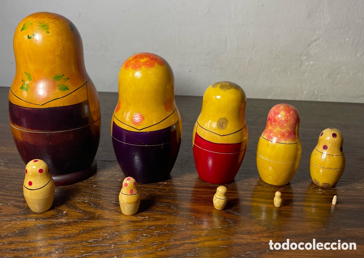 Artesan&iacute;a: Mu&ntilde;eca rusa matrioshka 10 unidades - Foto 7