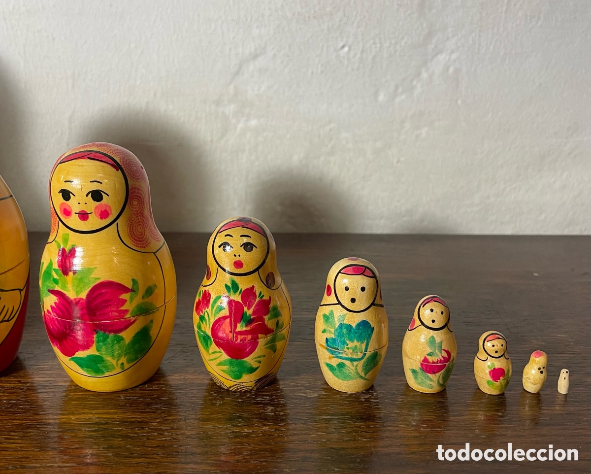 Artesan&iacute;a: Mu&ntilde;eca rusa matrioshka 10 unidades - Foto 10