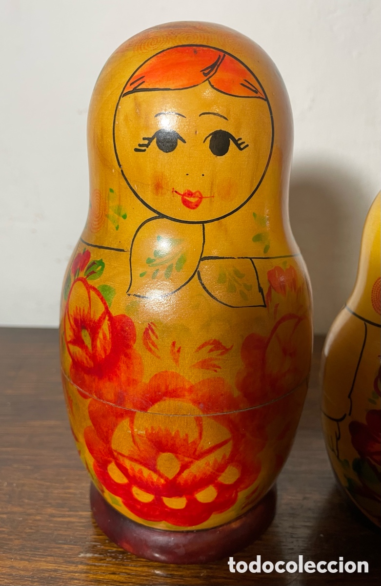 Artesan&iacute;a: Mu&ntilde;eca rusa matrioshka 10 unidades - Foto 11