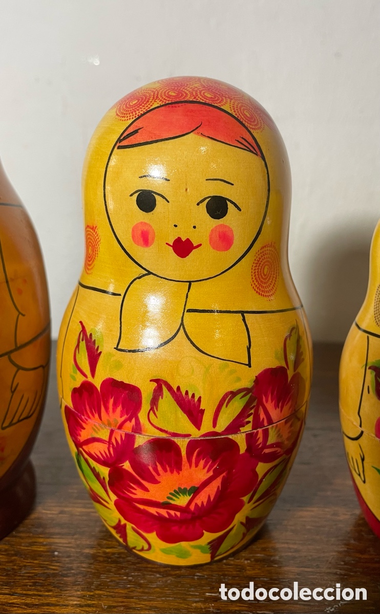 Artesan&iacute;a: Mu&ntilde;eca rusa matrioshka 10 unidades - Foto 12