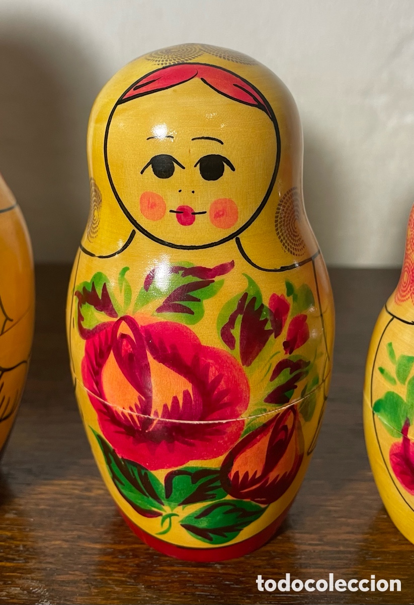 Artesan&iacute;a: Mu&ntilde;eca rusa matrioshka 10 unidades - Foto 13
