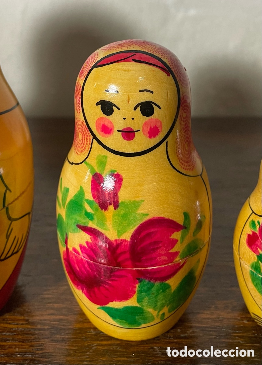 Artesan&iacute;a: Mu&ntilde;eca rusa matrioshka 10 unidades - Foto 14