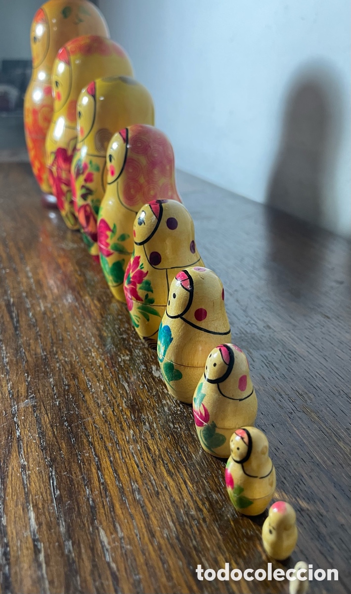 Artesan&iacute;a: Mu&ntilde;eca rusa matrioshka 10 unidades - Foto 20