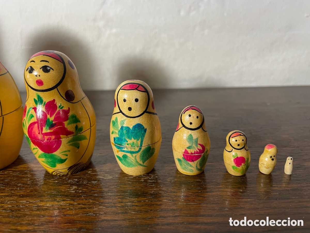 Artesan&iacute;a: Mu&ntilde;eca rusa matrioshka 10 unidades - Foto 25