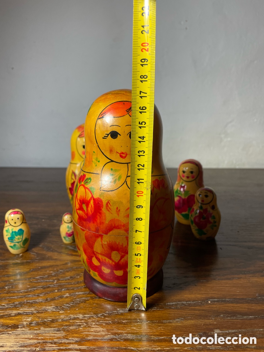 Artesan&iacute;a: Mu&ntilde;eca rusa matrioshka 10 unidades - Foto 28