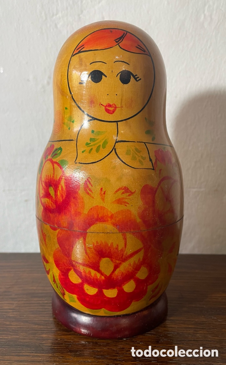 Artesan&iacute;a: Mu&ntilde;eca rusa matrioshka 10 unidades - Foto 1